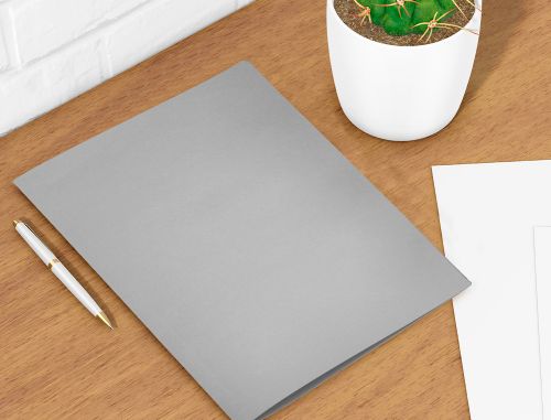 Classificadores liderpapel de cartolina folio cinza intenso 180g/m2 , Liderpapel , 67867 , 8423473678675
